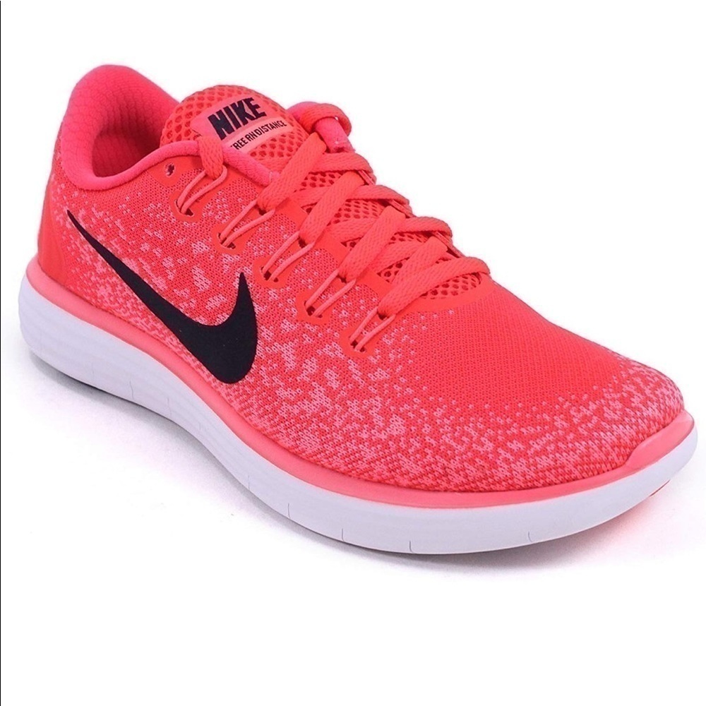 Nike Free RN Distance Crimson/Black/Hyper Orange​​​​​​​​​​​